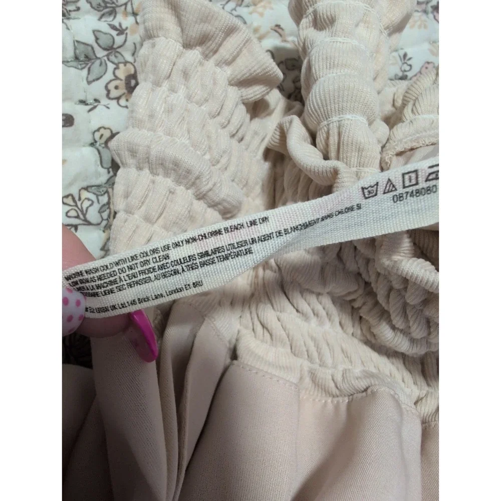 Free people FP Movement wide leg pants Small Beige